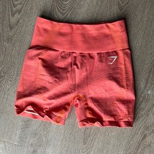 Gymshark Vital Seamless 2.0 Shorts, Pink/Coral
